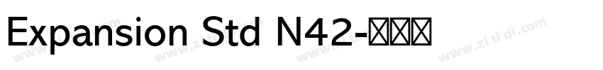 Expansion Std N42字体转换